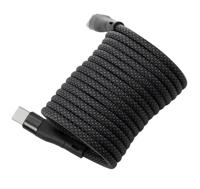 Maxtrack C532-1L USB-kabel USB 2.0 USB-C stekker 1 m Zwart Spiraalkabel, Vergulde steekcontacten - thumbnail