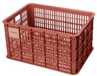 Gerecyclede fietskrat Basil Crate L 40.0 liter39 x 49 x 26 cm - terra red - thumbnail