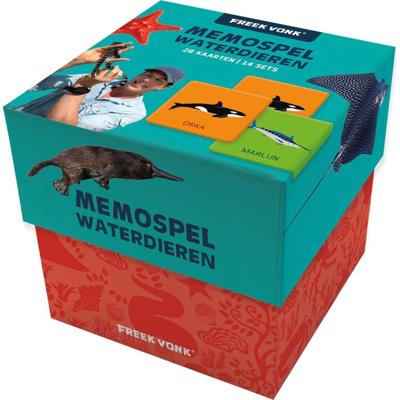 Centraal Boekhuis Freek vonk memospel waterdieren