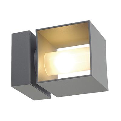 Wandlamp SQUARE TURN G9 zilvergrijs 1xG9
