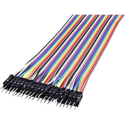 Renkforce JKMF403 Jumperkabel Arduino, Banana Pi, Raspberry Pi [40x draadbrug-stekker - 40x draadbrug-connector] 30