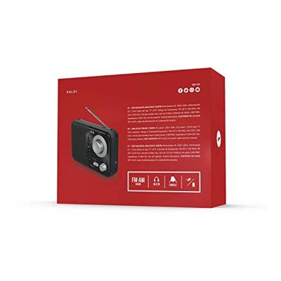 Radio SPC SPC Valdi Zwart Radio SPC SPC Valdi Zwart