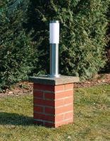 Brilliant 43684/82 Chorus Staande buitenlamp LED E27 10 W RVS - thumbnail