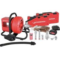 Rothenberger Accu-pijpreingingsmachine | voor buis d. 40-100 mm | 18 V 8 Ah | 1 stuk - 1000003348 1000003348 - thumbnail