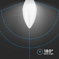 E14 LED Lamp - 3,7 Watt 320 Lumen - 3000K Warm wit - Vervangt 25 Watt - E14 fitting - Kaarslamp - Kleine fitting - thumbnail
