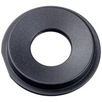 MEC 10ZB09 Ultranavimec Series Afdekkap Rond Zwart 1 stuk(s) - thumbnail