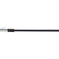 Renkforce RF-4673690 RJ45 Netwerkkabel, patchkabel CAT 6A S/FTP 5.00 m Zwart UV-bestendig 1 stuk(s) - thumbnail