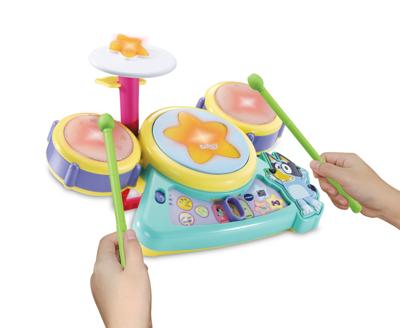 Premium Collectie Vtech Bluey Bluey Drumstel