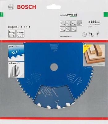 Bosch Accessories Expert for Wood 2608644041 Cirkelzaagblad 184 x 30 x 1.6 mm Aantal tanden: 24 1 stuk(s) Bosch Accessories Expert for Wood 2608644041 Cirkelzaagblad 184 x 30 x 1.6 mm Aantal tanden: 24 1 stuk(s)