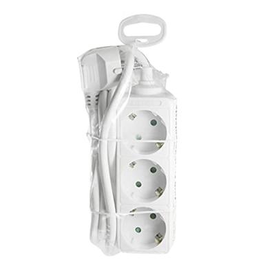 LogiLink LPS205 Stekkerdoos Wit Randaarde stekker 1 stuk(s)