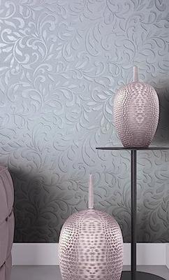 Novamur Jackie Behang met klassieke ornamenten-bladeren print - 6829-40