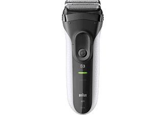 Braun Series 3 ProSkin 3020s Elektrisch Scheerapparaat, Zwart/Wit - Oplaadbaar Scheerapparaat