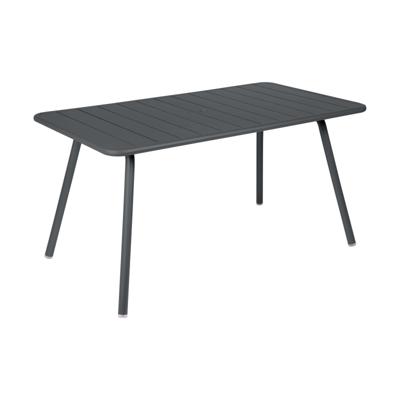 Fermob Luxembourg tuintafel 143x80 cm Anthracite