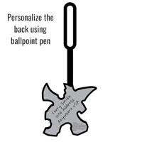 LEGO Ninjago Luggage tag Riyu 9 cm - thumbnail