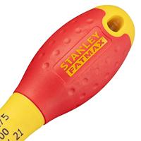 Stanley FATMAX Schroevendraaier Platte kop VDE 3,5 X 75mm - thumbnail