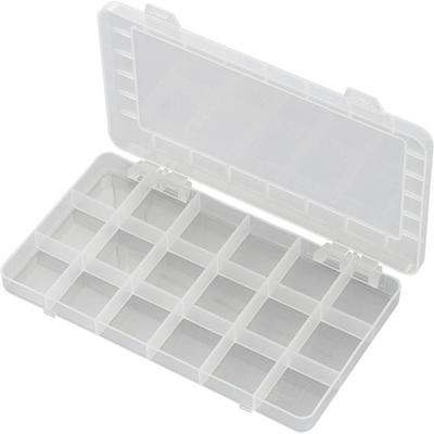 TRU COMPONENTS PP18-01 Assortimentsdoos (l x b x h) 278 x 192 x 43 mm Aantal vakken: 18 Vaste onderverdeling Inhoud 1 stuk(s)