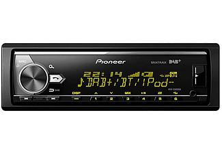 Pioneer MVH-X580DABAN incl. DAB-antenne, 1DIN autoradio met DAB+, RGB, Duitse menunavigatie, Bluetooth, USB, AUX-ingang, iPod/iPhone directe bediening, handsfree, Smart Sync