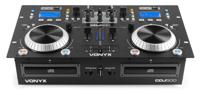 Vonyx CDJ500 Dubbele speler met versterker CD/MP3/USB/BT - thumbnail