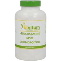 Elvitum Glucosamine MSM Chondroïtine Tabletten - thumbnail