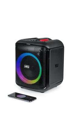 BIGBEN PARTYBTHPMAX - Draadloze lichtluidspreker - Bluetooth 5.3 - 200W - USB, SD, Aux-In - Bedrade microfoon (ideaal Karaoke) BIGBEN PARTYBTHPMAX - Draadloze lichtluidspreker - Bluetooth 5.3 - 200W - USB, SD, Aux-In - Bedrade microfoon (ideaal Karaoke)