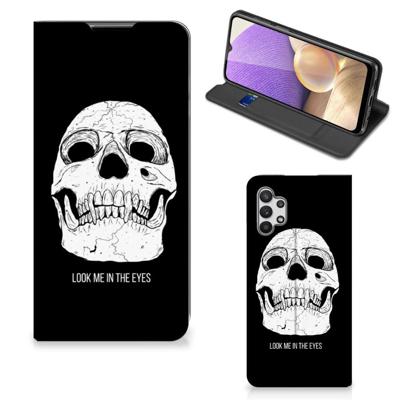 Mobiel BookCase Samsung Galaxy A32 5G Skull Eyes Mobiel BookCase Samsung Galaxy A32 5G Skull Eyes