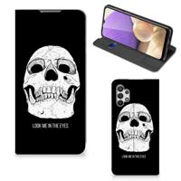 Mobiel BookCase Samsung Galaxy A32 5G Skull Eyes - thumbnail