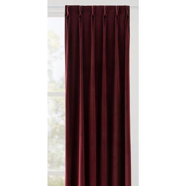 Gordijnstof Yara lichtdoorlatend - bordeaux