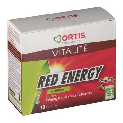 Ortis Red Energy Biologisch 10x15ml