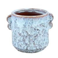 PTMD bloempot shay hoog m blauw 17 cm | 12 stuks - thumbnail