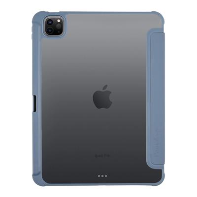 Pomologic BookFold pencil hoesje iPad Pro 11" (M4/M5) - Clear/Navy