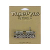 TonePros T3BT Nickel Metric Locking TOM Style Bridge - thumbnail