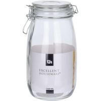 Excellent Houseware Voorraadpot Met Deksel 1500ml Met Klem - thumbnail