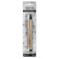 Ranger Ink Ranger • tim holtz watercolor pencil picketfence & black soot - thumbnail