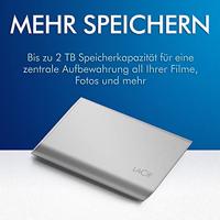 LaCie Portable SSD v2 500GB USB-C (STKS500400) - thumbnail