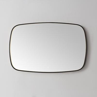 Spiegel Sanilux Celia 120x65 cm Met LED-verlichting Dimbaar Incl. Spiegelverwarming Gunmetal