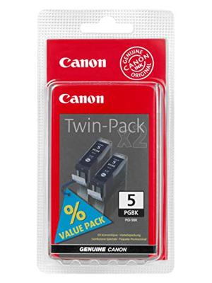 Canon PGI-5 BK Zwart Twin Pack