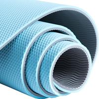 Yogamat - antislip - 173x58 - blauw - thumbnail