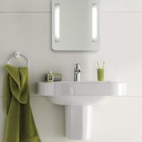Grohe Eurosmart Cosmopolitan wastafelkraan zonder waste Chroom - thumbnail