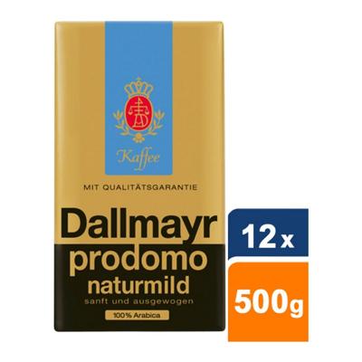 Dallmayr - Prodomo Naturmild Gemalen koffie - 12x 500g