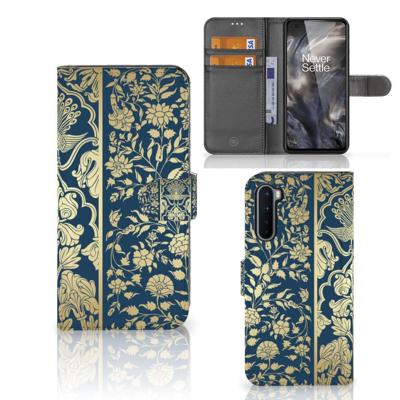 OnePlus Nord Hoesje Beige Flowers