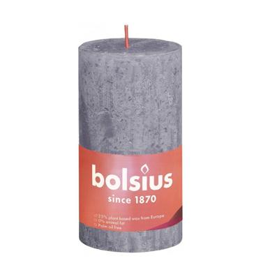 Bolsius kaars rustiek 7x13 cm frosted lavender