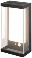V-TAC VT-1193-B Solar Wandlamp - IP54 - Zwarte behuizing - 95 Lumen - 3000K - thumbnail