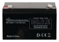 HQ - Hq Bat-lead-11 Loodaccu 6 V 10 Ah - thumbnail