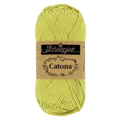 Scheepjes Catona 50g - 512 Lime - thumbnail