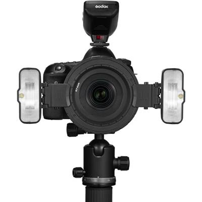 Godox Macro Ring Flash Two Light Kit MF-12