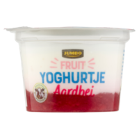 Jumbo Yoghurtje Fruit met Aardbeien 200 g - thumbnail