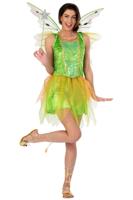 Groen Jurkje Elf Eliane Dames - thumbnail