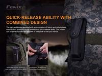 Fenix Light FEALP10S Holster Zwart - thumbnail