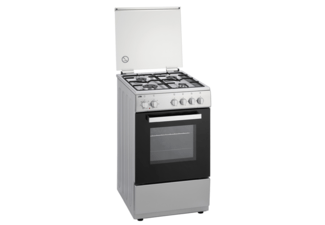 Etna FGV350RVS Gasfornuis Grijs