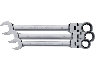 Gedore RED R07305005 | Ringratel-steeksleutelset met kniegewricht | 8 - 19 mm | 5-delig - R07305005